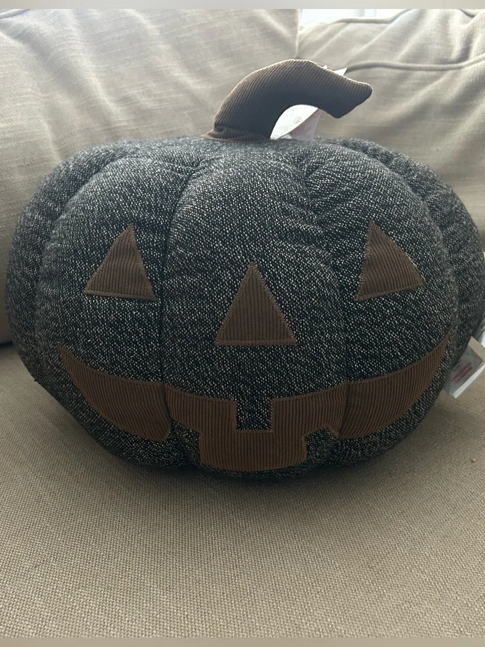 “New” The Farmhouse-Rachel Ashwell Halloween Jack-O'-Lantern Decorative Pillow